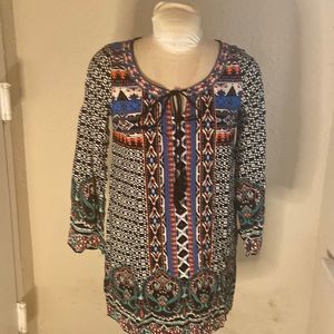 Flying tomato boho blouse
